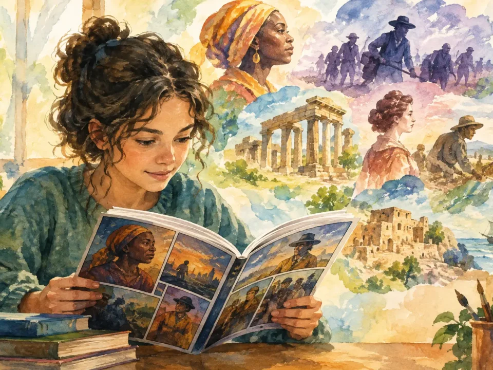 Using Graphic Novels to Teach Buried History